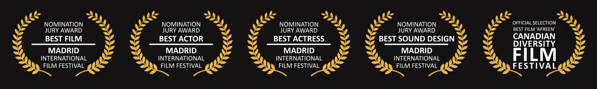 Aashish Chanana Afreen All Nominations for Film Festivals so far July 2018 Afreen Media Factory International